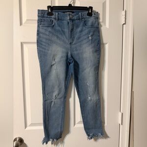 Express Women’s Jeans - Light Blue Denim